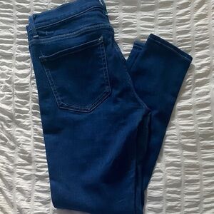 Express Dark Blue Skinny Jeans